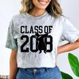 Dabbing Graduation Shirt Class Of 2018 Comfort Color Blast T-Shirt Smoke