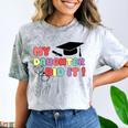 My Daughter Did It Graduation Doctor Nurse Child Graduated Comfort Color Blast T-Shirt Smoke