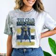DC Comics Graduation Batman The Grad Power Stance Comfort Color Blast T-Shirt Smoke