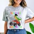 I Easily Crushed Kindergarten Graduation 2022 Truck Dinosaur Comfort Color Blast T-Shirt Smoke