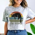 Ew People Cat Lazy Introvert Anti Social Comfort Color Blast T-Shirt Smoke