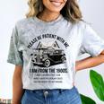 Forgive Me I'm From The 1900s No E-Car No SolarCells Comfort Color Blast T-Shirt Smoke