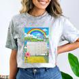 Frutiger Aero Aesthetic Rainbow Glitch Art Comfort Color Blast T-Shirt Smoke Frutiger Aero Aesthetic Rainbow Glitch Art Comfort Color Blast T-Shirt Smoke