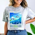 Frutiger Aero Skeuomorphism User Interface Nostalgia Comfort Color Blast T-Shirt Smoke