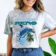 Frutiger Aero Splashy Dolphin Y2k Aesthetic Graphic Comfort Color Blast T-Shirt Smoke Frutiger Aero Splashy Dolphin Y2k Aesthetic Graphic Comfort Color Blast T-Shirt Smoke