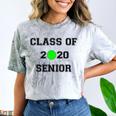 FUN CLASS OF 2020 SENIOR TENNIS GRADUATION GIFT SHIRT Comfort Color Blast T-Shirt Smoke