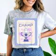 Fun Cute Introvert Cat Character Trophy For Men Women Comfort Color Blast T-Shirt Smoke Fun Cute Introvert Cat Character Trophy For Men Women Comfort Color Blast T-Shirt Smoke