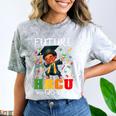 Future HBCU Grad History Boy Graduation HBCU Kids Comfort Color Blast T-Shirt Smoke