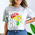 Future HBCU Graduate Afro Girls College Graduation Comfort Color Blast T-Shirt Smoke