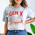 Gen X The Badass Generation Generation X Gen Xer Nostalgia Comfort Color Blast T-Shirt Smoke