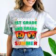 Goodbye 1st Grade First Summer Graduation Last Day Boys Comfort Color Blast T-Shirt Smoke