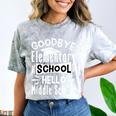 Goodbye Elementary School Graduation Hello Middle School Comfort Color Blast T-Shirt Smoke