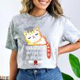I Graduated Can I Go Back To Sleep Now Graduation Comfort Color Blast T-Shirt Smoke