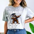 Graduation Class Of 2024 Bigfoot Graduated Seniors 2024 Comfort Color Blast T-Shirt Smoke