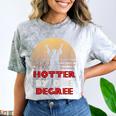 Graduation Hotter By One Degree T-Shirt Comfort Color Blast T-Shirt Smoke