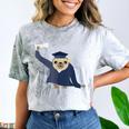 Graduation Sloth Lover T-Shirt Class Of 2019 Comfort Color Blast T-Shirt Smoke