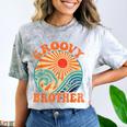 Groovy Brother 70s Aesthetic Nostalgia 1970's Retro Brother Comfort Color Blast T-Shirt Smoke