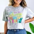Happy Last Day Of School Student Teacher Graduation Comfort Color Blast T-Shirt Smoke