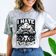I Hate Everyone Introvert Anti-Social Dark Humor Comfort Color Blast T-Shirt Smoke I Hate Everyone Introvert Anti-Social Dark Humor Comfort Color Blast T-Shirt Smoke