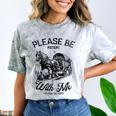 Horse Please Be Patient With Me I'm From The 1900s Comfort Color Blast T-Shirt Smoke