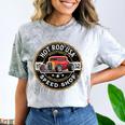 Hotrod Custom Car Automotive Nostalgia Distressed Premium Tri-Blend Comfort Color Blast T-Shirt Smoke