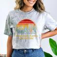 Id Rather Be Playing With My Disc Introvert Disc Golf Comfort Color Blast T-Shirt Smoke