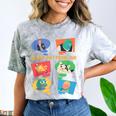 Introvert Anti People Antisocial Social Media Meme Lovers Comfort Color Blast T-Shirt Smoke