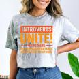 Introvert Antisocial Sarcasm Introverts Unite Anti Social Comfort Color Blast T-Shirt Smoke Introvert Antisocial Sarcasm Introverts Unite Anti Social Comfort Color Blast T-Shirt Smoke