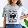 Introvert Apparel Emporium Mothman Tarot Card Antisocial Butterfly Cryptozoologist -Adults Grey Comfort Color Blast T-Shirt Smoke Introvert Apparel Emporium Mothman Tarot Card Antisocial Butterfly Cryptozoologist -Adults Grey Comfort Color Blast T-Shirt Smoke