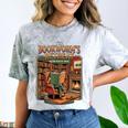 Introvert Book Lover The Bookworm's Retreat Comfort Color Blast T-Shirt Smoke