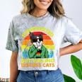 Introvert Cats Sarcasm Cat Lover Introverts Comfort Color Blast T-Shirt Smoke Introvert Cats Sarcasm Cat Lover Introverts Comfort Color Blast T-Shirt Smoke