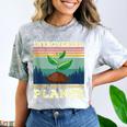 Introverted But Willing To Discuss Plants Comfort Color Blast T-Shirt Smoke