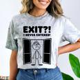 Irony Sarcasm Introvert Dry Humor Cartoon Comic Geek Nerd Comfort Color Blast T-Shirt Smoke Irony Sarcasm Introvert Dry Humor Cartoon Comic Geek Nerd Comfort Color Blast T-Shirt Smoke