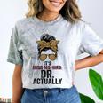 It's Miss Ms Mrs Dr Actually Doctor Graduation Appreciation Comfort Color Blast T-Shirt Smoke
