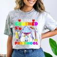 I Just Crushed Preschool Pre-K Preschoolers Graduation Comfort Color Blast T-Shirt Smoke