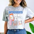 We Just Text Introvert For Quiet People Raglan Baseball Tee Comfort Color Blast T-Shirt Smoke We Just Text Introvert For Quiet People Raglan Baseball Tee Comfort Color Blast T-Shirt Smoke