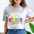 Kindergarten Graduate 2026 Preschool Graduation Kid Boy Girl Comfort Color Blast T-Shirt Smoke