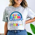 Kindergarten Graduation 2026 Pre-k Graduate Kids Boys Girls Comfort Color Blast T-Shirt Smoke