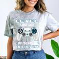 Last Days Of School Graduation Kindergarten Gamer Boys Kids Comfort Color Blast T-Shirt Smoke