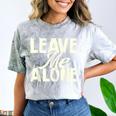 Leave Me Alone I Introvert Comfort Color Blast T-Shirt Smoke Leave Me Alone I Introvert Comfort Color Blast T-Shirt Smoke