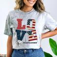 Love Coast Guard Mom Proud Coast Guard Graduation Mom Comfort Color Blast T-Shirt Smoke
