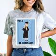 Mexican For Graduation El Graduado 2024 Comfort Color Blast T-Shirt Smoke