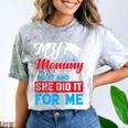 My Mommy Did It And She Did It For Me Mom Nurse Graduation Comfort Color Blast T-Shirt Smoke