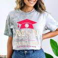 Msn Master Of Science In Nursing College Graduation Premium Tri-Blend Comfort Color Blast T-Shirt Smoke