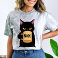 Nope Coffee Cat – Introvert Humor Monday Kitty Comfort Color Blast T-Shirt Smoke Nope Coffee Cat – Introvert Humor Monday Kitty Comfort Color Blast T-Shirt Smoke