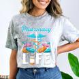 Pharmacy Life Pharmacist Chemist Student PharmD Graduation Comfort Color Blast T-Shirt Smoke
