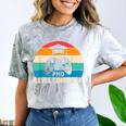 PhD Level Complete Graduation Doctorate In Philosophy Comfort Color Blast T-Shirt Smoke