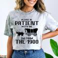 Please Be Patient With Me I'm From The 1900s Husband Joke Comfort Color Blast T-Shirt Smoke