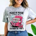 Please Be Patient I'm From The 1900s Retro Cassette Comfort Color Blast T-Shirt Smoke