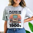 Please Be Patient I'm From The 1900s Retro Computer Geek Comfort Color Blast T-Shirt Smoke